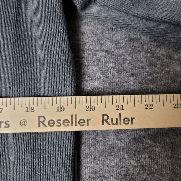Rock & Republic Zip Up Jacket Mens M Gray Cotton Blend Mock Neck Front Pockets - Picture 9 of 10